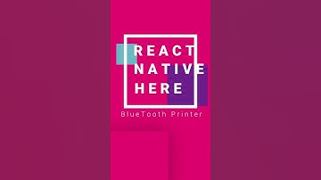 React Native with bluetooth printer ( SourceCode ) #shorts
