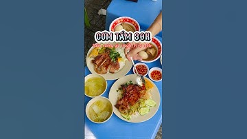 CƠM TÂM 30K có vị sườn ướp kiểu truyền thống thơm quá nè #comtam #coinkyn #govapangi #anngoncungkyn