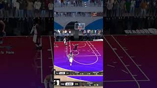 He just had to throw a bounce pass NBA 2k25 #2k25 #nba2k #nba2k25 #2kcommunity #shorts