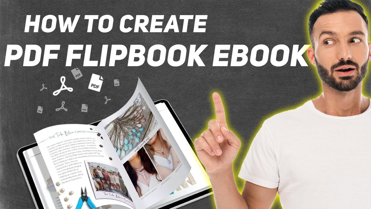 How to Create an Interactive PDF Flipbook Ebook - YouTube