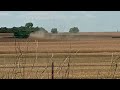 Lennox Harvesting. Three John Deere 9600 combines! Old School Cool right here!