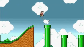 Super Mario Bros. X (SMBX) Custom Level - Very-Very Long Maze