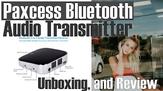 S/PDIF (Toslink) Digital Optical Audio Splitter Paxcess Bluetooth Audio Transmitter UNBOXING , Test and REVIEW