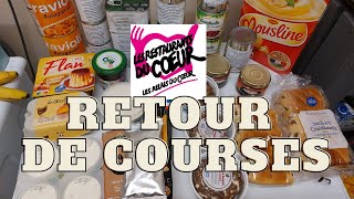 Retour De Courses Resto Du Coeur