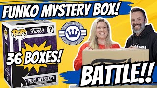 EPIC 36 BOX BATTLE! Opening Funko Pop Mystery Boxes from the Funko Shop!