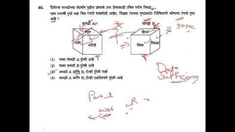 ASO STI PSI Combine exam Paper Solution with Explaination | MPSC Combine(PSI STI ASO) Exam-2016 PRE