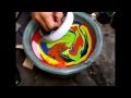 Cara mudah transfer cat menggunakan air - Pilox Samurai Paint