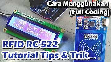 Menggunakan RFID Untuk Deteksi Nomor Kartu Akses || Tutorial Arduino Full Coding Reader dan RFID Tag