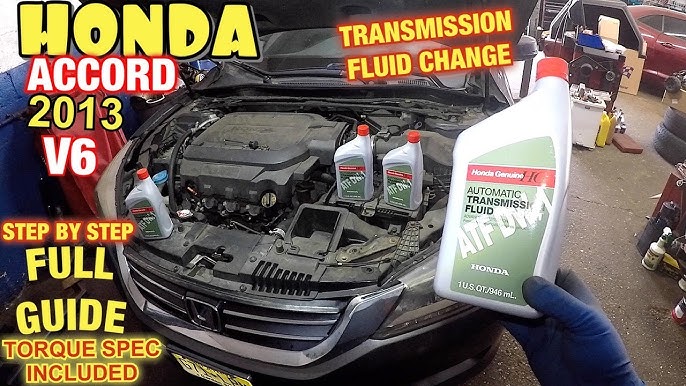 2002 2006 Honda CRV Transmission Fluid Drain And Fill