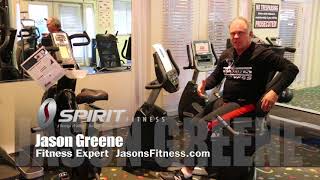 Spirit CR800 Recumbent Bike review on 