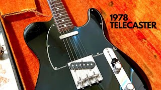 Found this BEAUTIFUL 1978 Fender Telecaster w/ ROSEWOOD Fretboard...