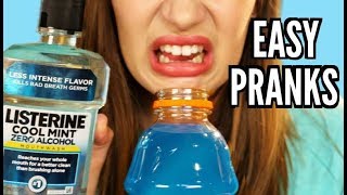 11 EASY PRANKS FOR FRIENDS & FAMILY!!!
