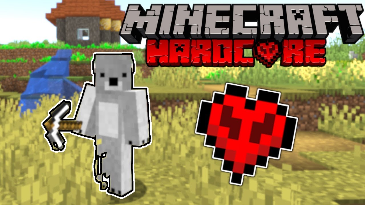 I Played Minecraft Hardcore! (Minecraft)