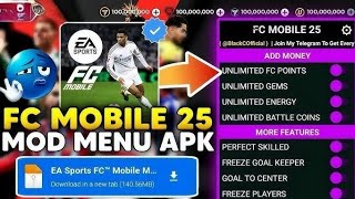 تحميل فيفا موبايل مهكر اخر اصدار هكر فيفا التحديث الجديد 2025 فوز تلقائي😈 25.0.03 (No Ban) screenshot 2