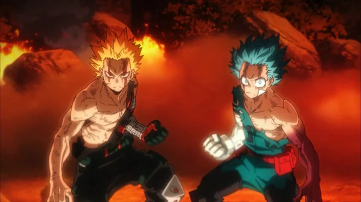 Deku Gives Bakugo One for All | MHA | Heroes Rising | You Say Run Version