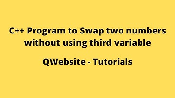 C++ Program to Swap two numbers without using third variable in Hindi