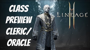 Lineage 2M - Cleric/Oracle (Orb) class preview