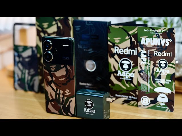 Redmi Note 13 Pro+ AAPE Trend Limited Edition Launched