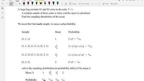 S2 6.2 Sampling distributions