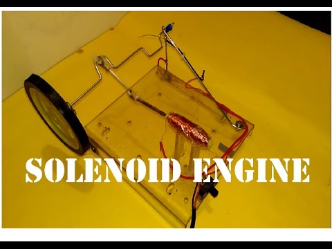 How to Make Solenoid Engine 