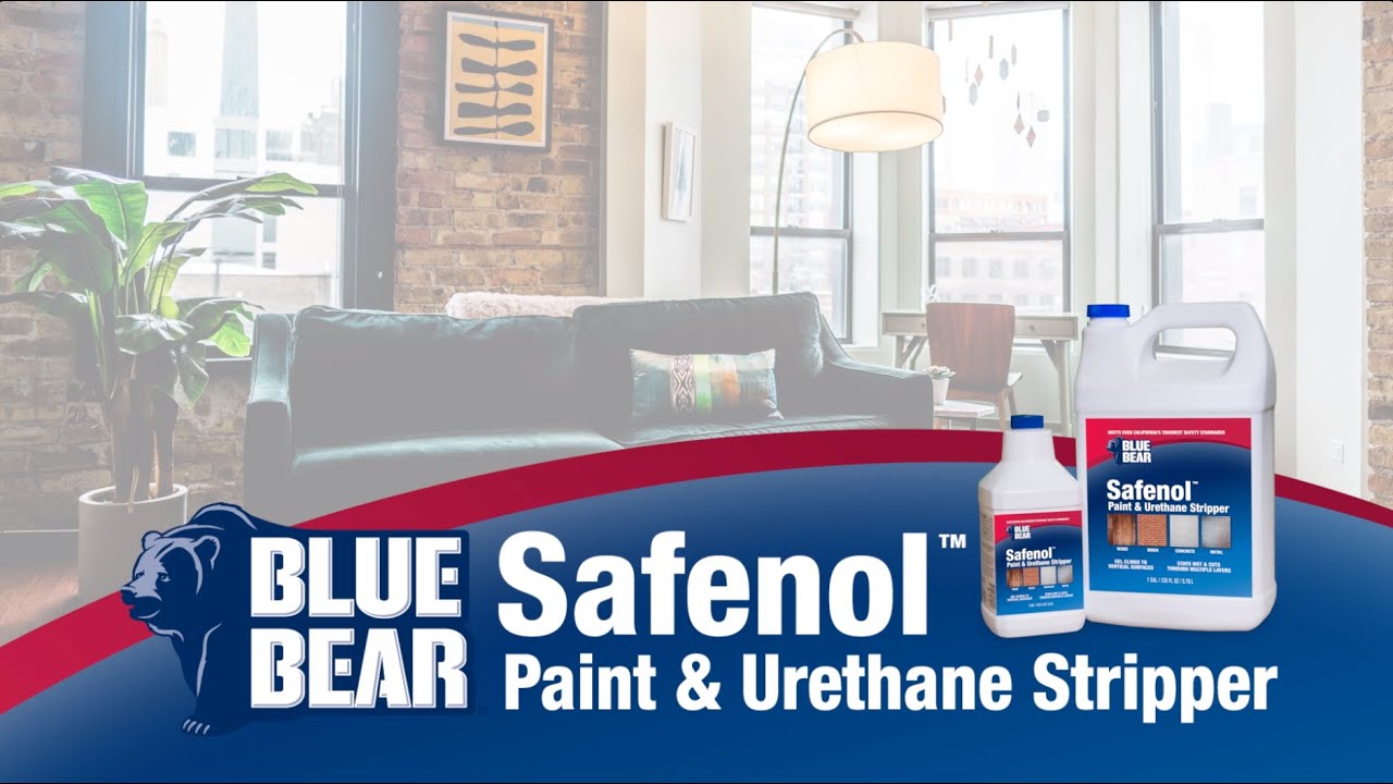 BLUE BEAR® Soy Gel™ Paint & Urethane Stripper – Franmar Products