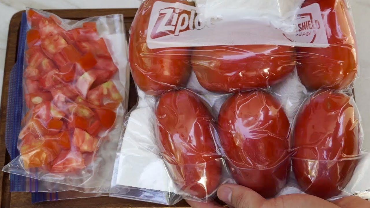 Como conservar el Tomate Fresco hasta 6 Meses