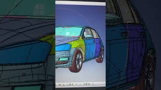 Volkswagen Golf 7 CAD model — details, details, and nothing but details.#automotive #cad#catiav5