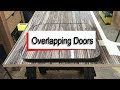 Overlapping Doors and Flush Cranked Hinges