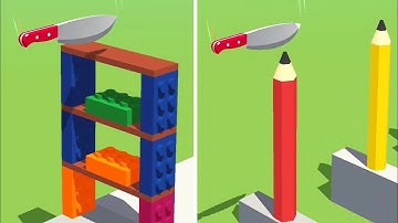 Slice It All Gameplay! Satisfying and Relaxing ASMR Slicing Video NEW UPDATE