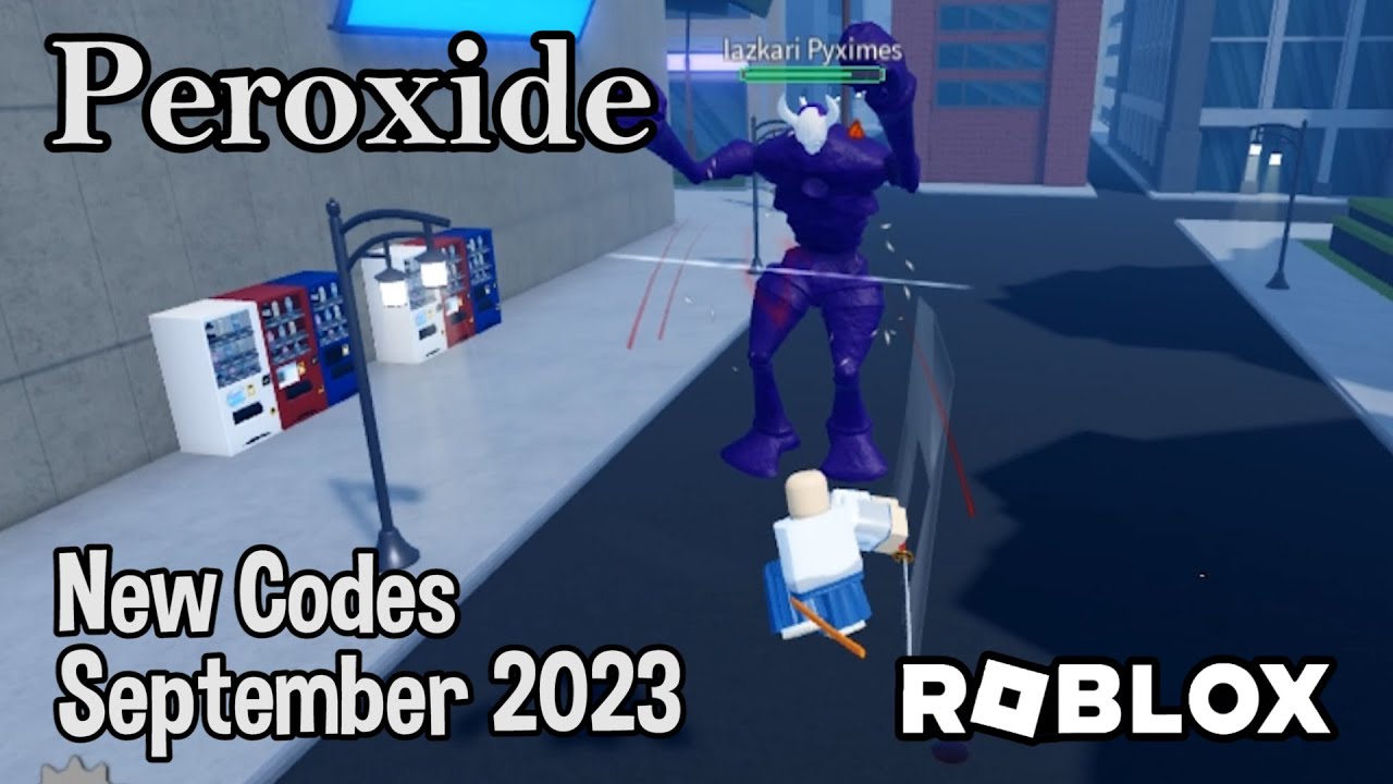 Roblox: Peroxide Codes