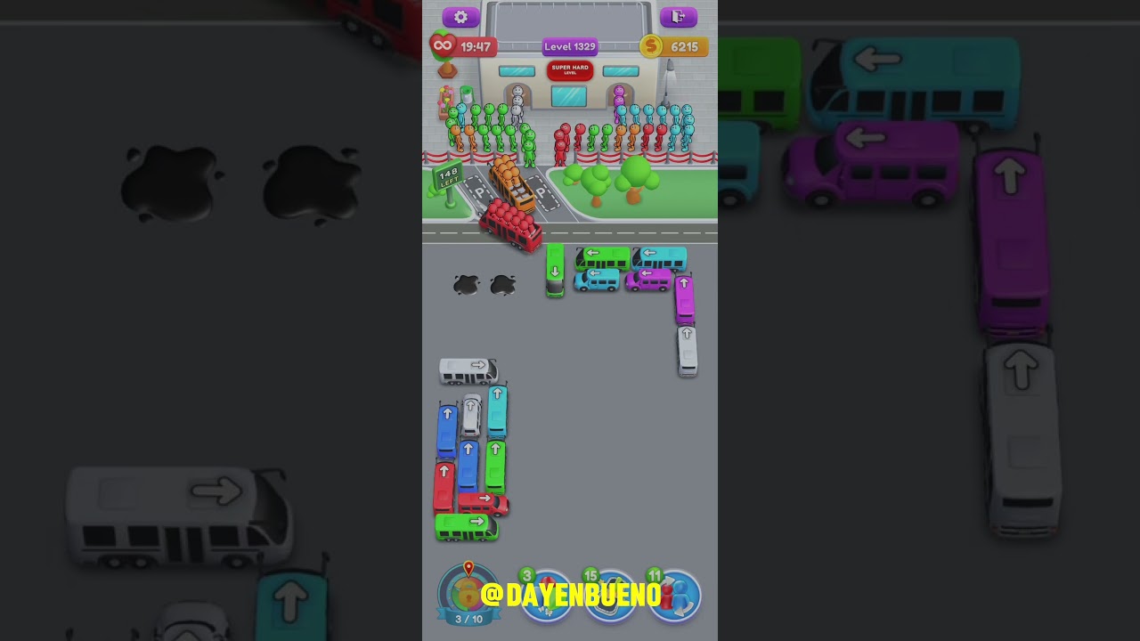 Crowd Express Level 1329 #crowdexpressalllevels #awesomegameplay