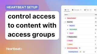 How Access Groups Work in Heartbeat