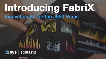 3D printing on fabric! 🤯 Introducing FabriX Innovation Kit for J850 Prime from Stratasys