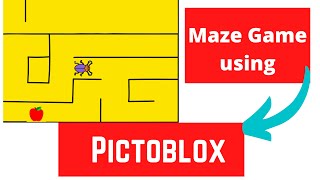 How to make Maze Game in Pictoblox screenshot 4