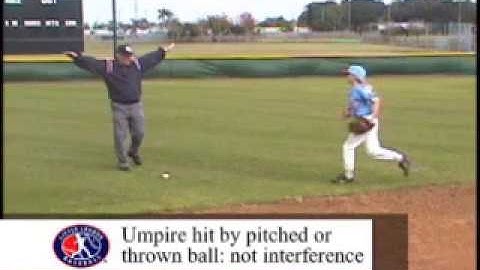 Interference by the Base Umpire