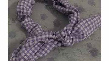 Tự làm băng đô cài tóc tại nhà đơn giản dễ làm #diy #handmade #sewing #headband #fyp #subscribe