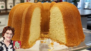 Old Fashioned Vanilla Pound Cake Recipe - Southern Baking - Mama's Southern Recipes