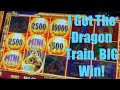  a huge 600 dragon train bonus win off a 5 bet i got the train again