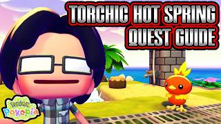 How To Complete The Torchic Quest Get The Hot Spring Habitat In Pokemon Pokopia