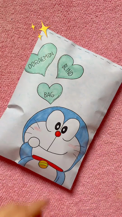 Doraemon Blind bag! #diy #unboxing #papercraft #blindbag #doraemon
