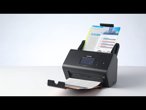 Brother Wireless Duplex Scanner ADS-2800W for Mid to Large Size Workgroups