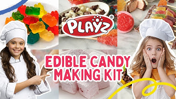 PLAYZ Edible Candy Kit: Make Your Own Candies & Chocolate!