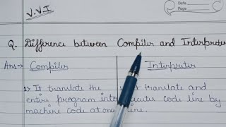 Difference between Compiler and Interpreter | Compiler Vs Interpreter | IT Education
