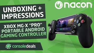 Nacon MG-X Pro Portable Gaming Controller for Xbox (Unboxing + Impressions) | Console Deals