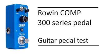 Rowin® COMP Pedal Guitarra Compresor video