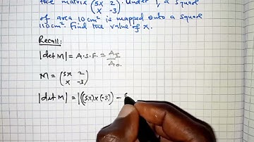 Matrices and transformations