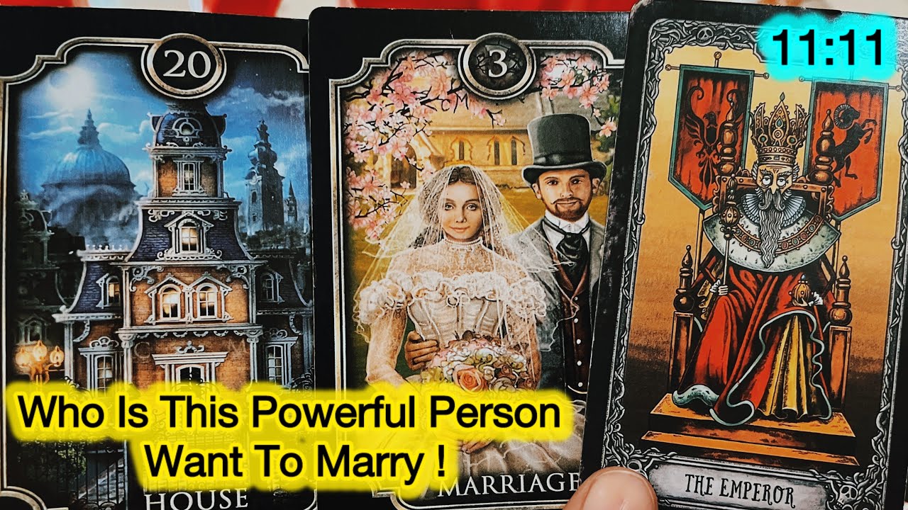 Who Is This Powerful Person Want To Marry You! Hindi Tarot Reading #intuitivetarot1111 