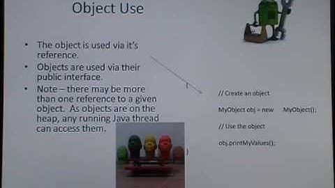 Lesson on Java Object Life Cycle