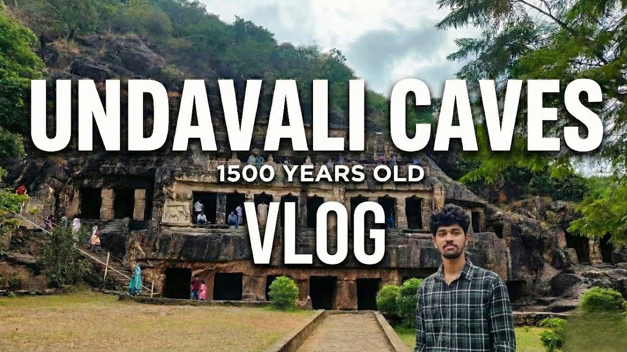 1500 Years Old Mystery! 😱 Undavalli Caves Wonders | Dhaman Explores