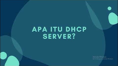 Konfigurasi DHCP Server | Cisco Packet Tracer